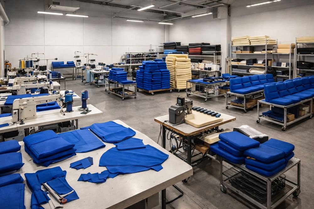 Швейный и обивочный участок